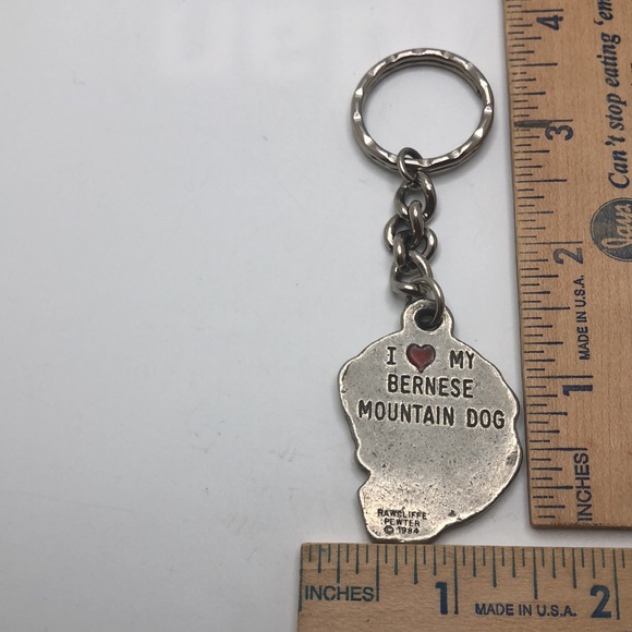 Key Chain I love my Bernese Mountain Dog - Picture 3 of 3